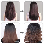 Electric Hot Hair Straightening Comb – Ionic Anti-Scald Hair Straightener Brush for Fast Smoothing & Styling at Home