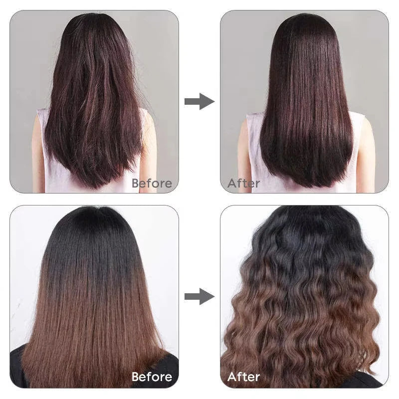 Electric Hot Hair Straightening Comb – Ionic Anti-Scald Hair Straightener Brush for Fast Smoothing & Styling at Home