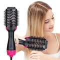 Multifunctional Hair Dryer Brush – 4-in-1 Hot Air Styler for Drying, Straightening, Curling & Volumizing Hair