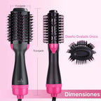 Multifunctional Hair Dryer Brush – 4-in-1 Hot Air Styler for Drying, Straightening, Curling & Volumizing Hair