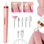 5-in-1 Portable Electric Manicure Set – USB Rechargeable Nail Drill, Polisher & Exfoliation Tool for Professional Nail Carer Nail Salon