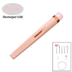 5-in-1 Portable Electric Manicure Set – USB Rechargeable Nail Drill, Polisher & Exfoliation Tool for Professional Nail Carer Nail Salon