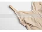SHAPERX Shapewear for Women Tummy Control Bodysuits Zip-Up Comfort Ultra Stretch Fabric Customizable Fit Breathable Mesh Design Comfortable Fit