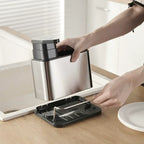 SinkMaster™  3-in-1 Kitchen Sink Organizer – Soap Dispenser, Cutlery Holder & Dish Drying Rack