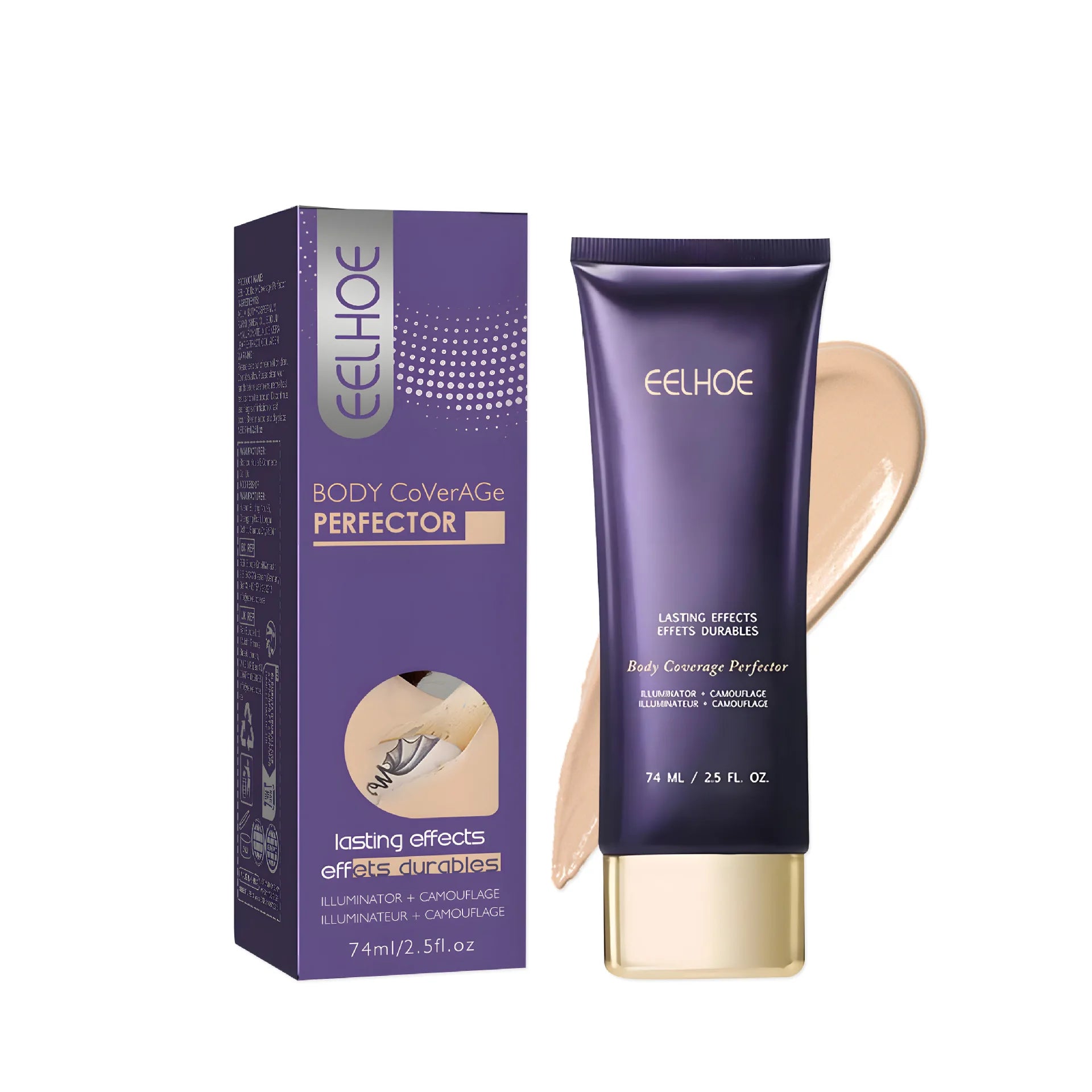 EELHOE Tattoo Concealer Waterproof Foundation Cream – 74ml