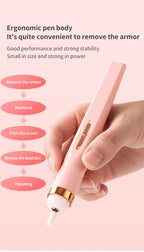 5-in-1 Portable Electric Manicure Set – USB Rechargeable Nail Drill, Polisher & Exfoliation Tool for Professional Nail Carer Nail Salon