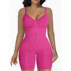 SHAPERX Shapewear for Women Tummy Control Bodysuits Zip-Up Comfort Ultra Stretch Fabric Customizable Fit Breathable Mesh Design Comfortable Fit