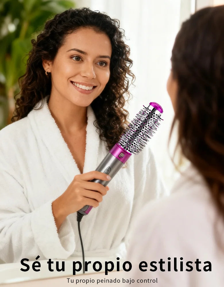 Iruibo 5-in-1 Hair Curler & Hot Air Styler Set – Professional Curling, Straightening & Hair Styling Tool