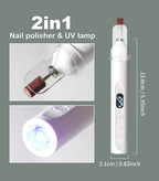 Nail Pro 2-in-1™ Electric Drill and UV Lamp – Portable Gel & Acrylic Nail Care Tool
