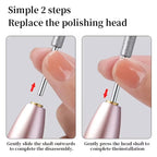 Professional Electric Nail Drill Kit with HD Digital Display – USB Rechargeable Nail & Gel Polisher, 11 Drill Bits & 20 Sanding Bands