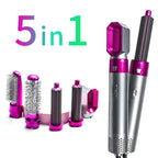 Iruibo 5-in-1 Hair Curler & Hot Air Styler Set – Professional Curling, Straightening & Hair Styling Tool