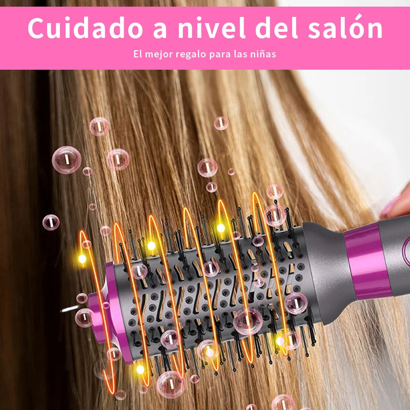 Iruibo 5-in-1 Hair Curler & Hot Air Styler Set – Professional Curling, Straightening & Hair Styling Tool