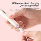 5-in-1 Portable Electric Manicure Set – USB Rechargeable Nail Drill, Polisher & Exfoliation Tool for Professional Nail Carer Nail Salon