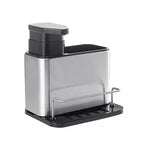 SinkMaster™  3-in-1 Kitchen Sink Organizer – Soap Dispenser, Cutlery Holder & Dish Drying Rack