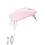 Portable 6W UV LED Sun Mini Nail Dryer Lamp – Compact Gel Nail Curing Light for Home & Travel Use
