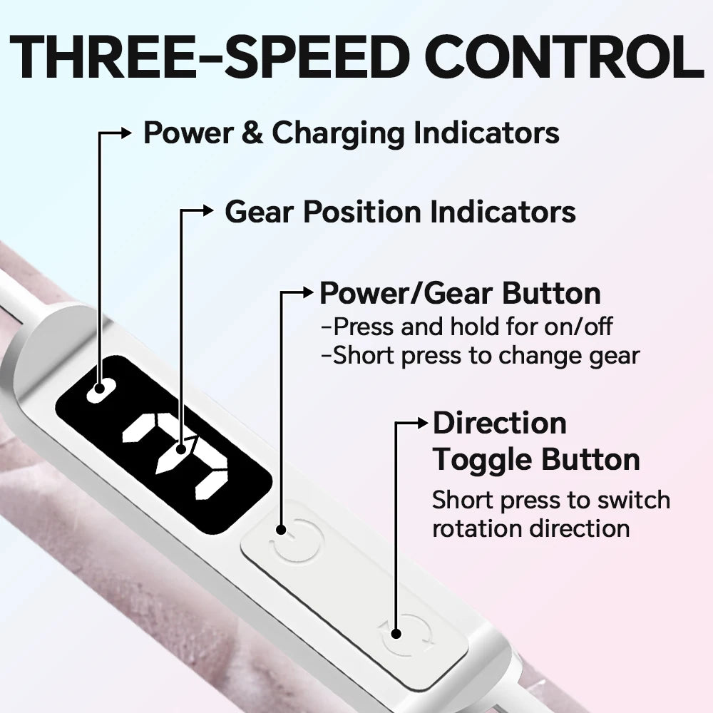 Professional Electric Nail Drill Kit with LED Display – 12 Drill Bits for Acrylic, Gel, Manicure & Pedicure Nail Polishing