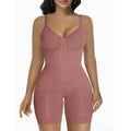 SHAPERX Shapewear for Women Tummy Control Bodysuits Zip-Up Comfort Ultra Stretch Fabric Customizable Fit Breathable Mesh Design Comfortable Fit