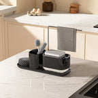SinkPro™ 4-in-1 Kitchen Sink Organizer | Dish Soap Dispenser, Sponge Holder & Storage Rack