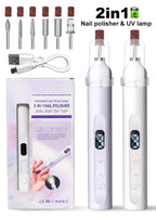 Nail Pro 2-in-1™ Electric Drill and UV Lamp – Portable Gel & Acrylic Nail Care Tool
