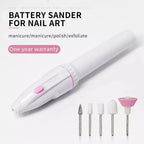 MINI Electric Nail Drill Kit – Portable Nail Polisher & File Pen for Manicure, Pedicure, Grinding and Nail Art