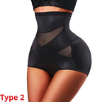 High Waist Trainer Body Shaper Panties for Women – Tummy Control Slimming Shapewear Girdle Underwear